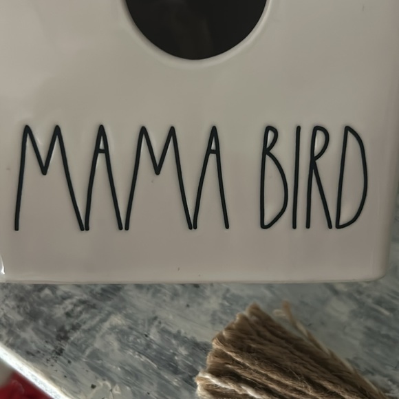 Rae Dunn “Mama Bird” Birdhouse. - Picture 2 of 3